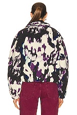 Isabel Marant Etoile Mackensy Jacket in Purple, view 3, click to view large image.