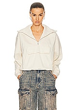 Isabel Marant Etoile Phenix Jacket in Ecru, view 1, click to view large image.