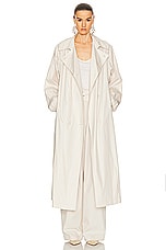 Isabel Marant Etoile Cacilda Coat in Beige, view 1, click to view large image.
