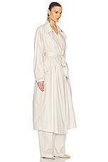 Isabel Marant Etoile Cacilda Coat in Beige, view 3, click to view large image.