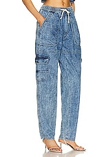 Isabel Marant Etoile Viamao Pant in Blue, view 2, click to view large image.
