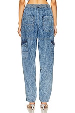 Isabel Marant Etoile Viamao Pant in Blue, view 3, click to view large image.