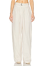 Isabel Marant Etoile Celia Pant in Beige, view 1, click to view large image.