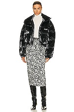 Isabel Marant Etoile Jeldia Skirt in Black & White, view 4, click to view large image.