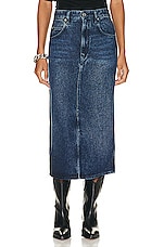 Isabel Marant Etoile Tilauria Skirt in Blue, view 1, click to view large image.