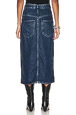 Isabel Marant Etoile Tilauria Skirt in Blue, view 3, click to view large image.