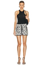 Isabel Marant Etoile Arona Skirt in Black, view 4, click to view large image.