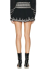 Isabel Marant Etoile Picadilia Skirt in Black, view 3, click to view large image.