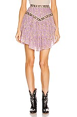 ISABEL MARANT ETOILE スカート Isabel Marant Etoile Valerie Skirt in Lilac | FWRD