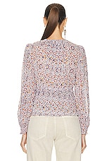 Isabel Marant Etoile Nibel Blouse in Pale Pink, view 3, click to view large image.