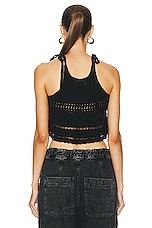 Isabel Marant Etoile Jilma Top in Black, view 3, click to view large image.