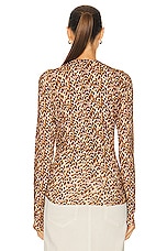 Isabel Marant Etoile Jazzy Top in Ochre, view 4, click to view large image.