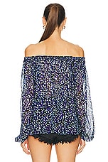 Isabel Marant Etoile Vutti Top in Midnight, view 4, click to view large image.