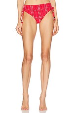 Isabel Marant Etoile Prudi Bikini Bottom in Red | FWRD