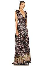 Etro Sleeveless Dress in Nero, view 2, click to view large image.