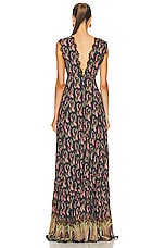 Etro Sleeveless Dress in Nero, view 3, click to view large image.