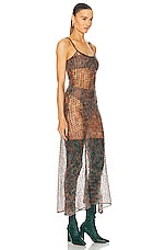 Etro Maxi Dress in Multi, view 2, click to view large image.