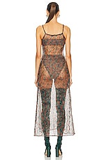 Etro Maxi Dress in Multi, view 3, click to view large image.