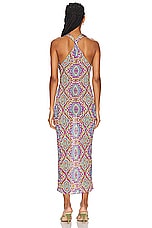 Etro Sleeveless Maxi Dress in Multi, view 3, click to view large image.