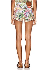 Etro Printed Short in Multi, view 3, click to view large image.