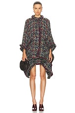Etro Poncho in Multi, view 1, click to view large image.