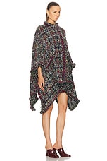 Etro Poncho in Multi, view 2, click to view large image.