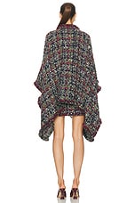 Etro Poncho in Multi, view 3, click to view large image.