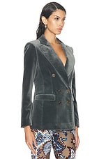 Etro Blazer in Sugar Paper Blue, view 2, click to view large image.