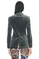 Etro Blazer in Sugar Paper Blue, view 3, click to view large image.