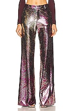 Etro Artemisia Pant in Bordeaux, view 1, click to view large image.
