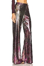 Etro Artemisia Pant in Bordeaux, view 2, click to view large image.