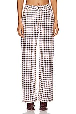 Etro Tailored Trouser in Bianco, view 1, click to view large image.