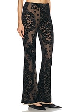 Etro Flare Pant in Black, view 2, click to view large image.