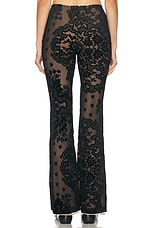 Etro Flare Pant in Black, view 3, click to view large image.