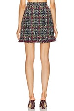 Etro Mini Skirt in Multi, view 3, click to view large image.