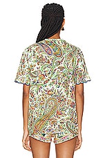 Etro T-shirt in Bianco, view 3, click to view large image.