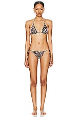Etro Bikini Set in Dark Multi, view 1, click to view large image.