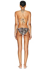 Etro Bikini Set in Dark Multi, view 3, click to view large image.