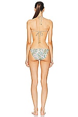 Etro Bikini Set in Green Multi, view 3, click to view large image.