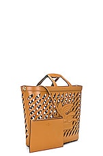 Etro Shopping Bag in Brown, view 4, click to view large image.