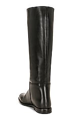 Etro Tall Boot in Black, view 3, click to view large image.