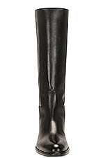 Etro Tall Boot in Black, view 4, click to view large image.