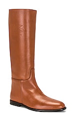 Etro Tall Boot in Brown, view 2, click to view large image.