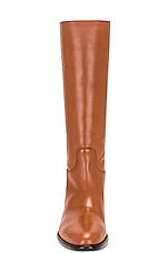 Etro Tall Boot in Brown, view 4, click to view large image.