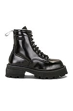 Eytys Michigan Leather Boot in Black, view 1, click to view large image.