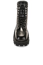 Eytys Michigan Leather Boot in Black, view 4, click to view large image.