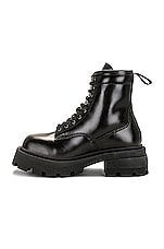 Eytys Michigan Leather Boot in Black, view 5, click to view large image.