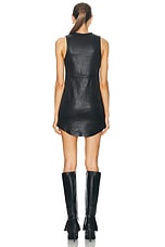 EZR Tank Dress in Black, view 3, click to view large image.