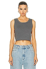 EZR Bralet Top in Grey, view 1, click to view large image.