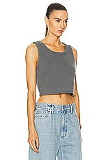 EZR Bralet Top in Grey, view 2, click to view large image.